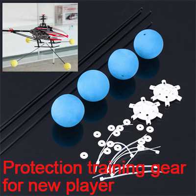 Protection training gear for new player (Use for RC helicopter longer than 30cm)